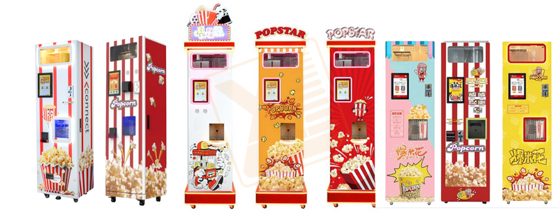 Fun Park Coin Operated Popcorn - огляд і ціна Popcorn Vending Machine
