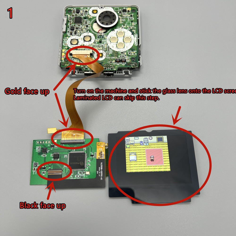 New 3.0 'Original Size IPS Hig - огляд і ціна Lcd Screen Arcade