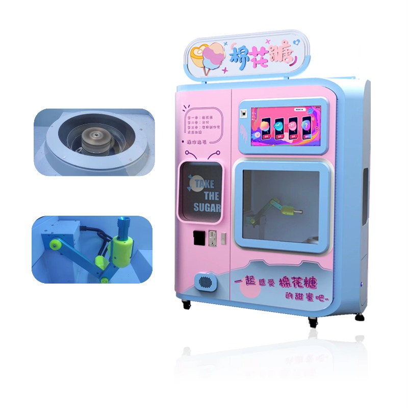 Cotton Candy Machine Automatic - огляд і ціна Candy Vending Machine
