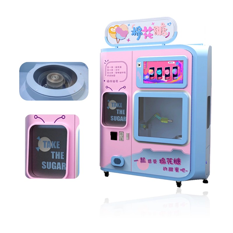Cotton Candy Machine Automatic - огляд і ціна Candy Vending Machine