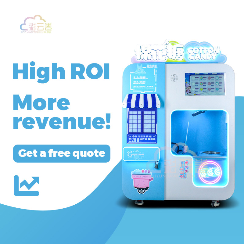 Cotton Candy Vending Machine 6 - огляд і ціна Candy Vending Machine