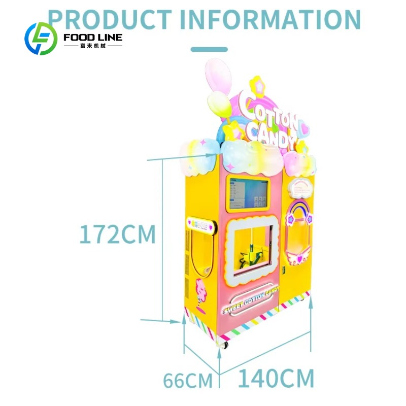 Customized Cotton Candy Vendin - огляд і ціна Candy Vending Machine