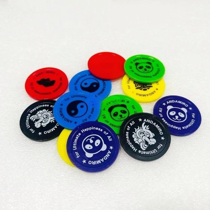 500pcs Custom Plastic Token Co - огляд і ціна Token Coin Mechanism